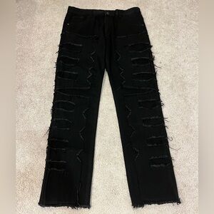 Classic B Men’s Distressed Jeans Y2K